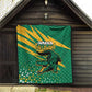 Afro Jamaica Cricket Tallawahs Quilt Fi Wi Tallawahs Champions