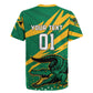 Custom Afro Jamaica Cricket Tallawahs Rugby Jersey Fi Wi Tallawahs Champions