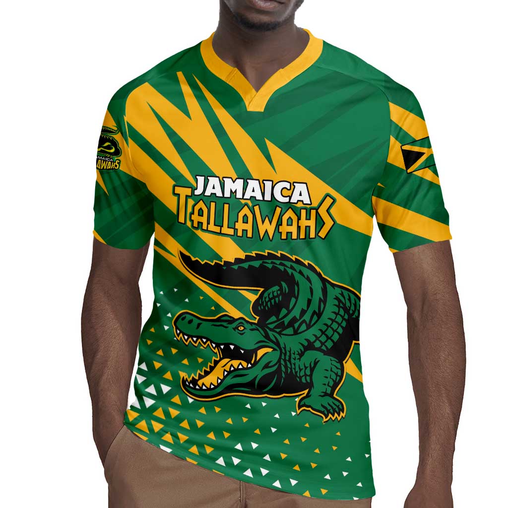 Custom Afro Jamaica Cricket Tallawahs Rugby Jersey Fi Wi Tallawahs Champions