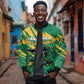 Custom Afro Jamaica Cricket Tallawahs Sleeve Zip Bomber Jacket Fi Wi Tallawahs Champions