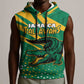Custom Afro Jamaica Cricket Tallawahs Sleeveless Hoodie Fi Wi Tallawahs Champions - African Pride