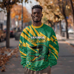 Custom Afro Jamaica Cricket Tallawahs Sweatshirt Fi Wi Tallawahs Champions