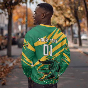 Custom Afro Jamaica Cricket Tallawahs Sweatshirt Fi Wi Tallawahs Champions