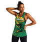 Custom Afro Jamaica Cricket Tallawahs Women Racerback Tank Fi Wi Tallawahs Champions