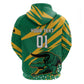Custom Afro Jamaica Cricket Tallawahs Zip Hoodie Fi Wi Tallawahs Champions