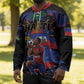 Personalized Haiti Soccer Pride Hockey Jersey Ayiti Nan Mondyal 2026