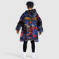 Personalized Haiti Soccer Pride Kid Wearable Blanket Hoodie Ayiti Nan Mondyal 2026