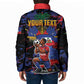 Personalized Haiti Soccer Pride Padded Jacket Ayiti Nan Mondyal 2026
