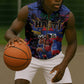 Personalized Haiti Soccer Pride Sleeveless Zip Hoodie Ayiti Nan Mondyal 2026