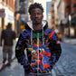 Personalized Haiti Soccer Pride Zip Hoodie Ayiti Nan Mondyal 2026