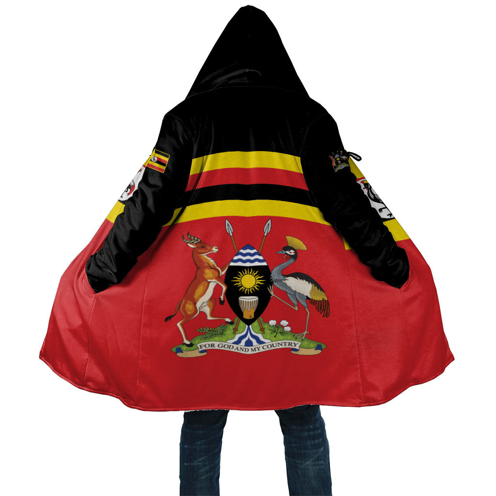 Uganda Flag Stylized Cloak Jamhuri ya Uganda