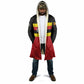 Uganda Flag Stylized Cloak Jamhuri ya Uganda