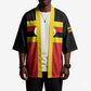 Uganda Flag Stylized Kimono Jamhuri ya Uganda