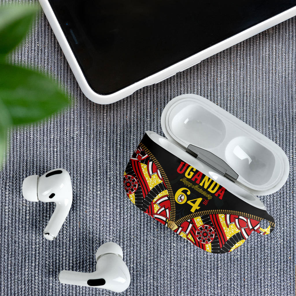 Uganda 64th Anniversary AirPods Case Happy Independence Day