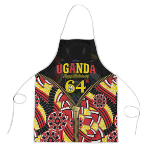 Uganda 64th Anniversary Apron Happy Independence Day