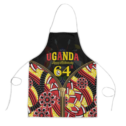 Uganda 64th Anniversary Apron Happy Independence Day