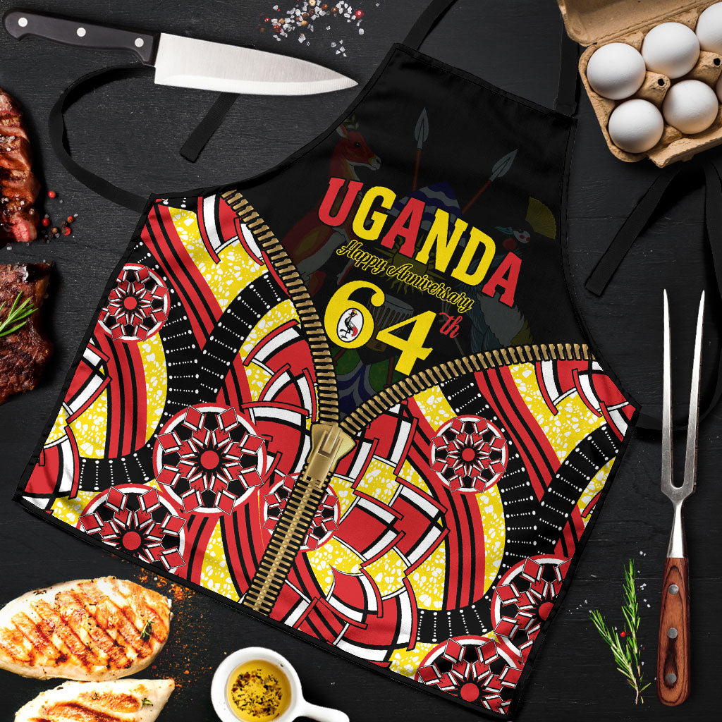 Uganda 64th Anniversary Apron Happy Independence Day