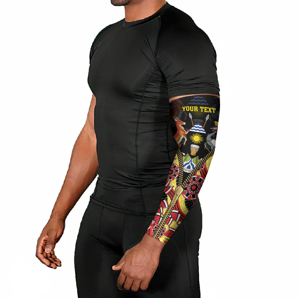Personalised Uganda 64th Anniversary Arm Sleeves Happy Independence Day