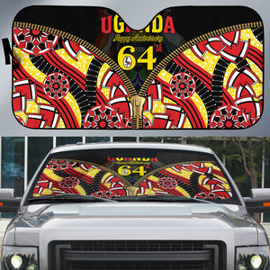Uganda 64th Anniversary Auto Sun Shade Happy Independence Day