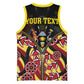 Personalised Uganda 64th Anniversary Basketball Jersey Happy Independence Day
