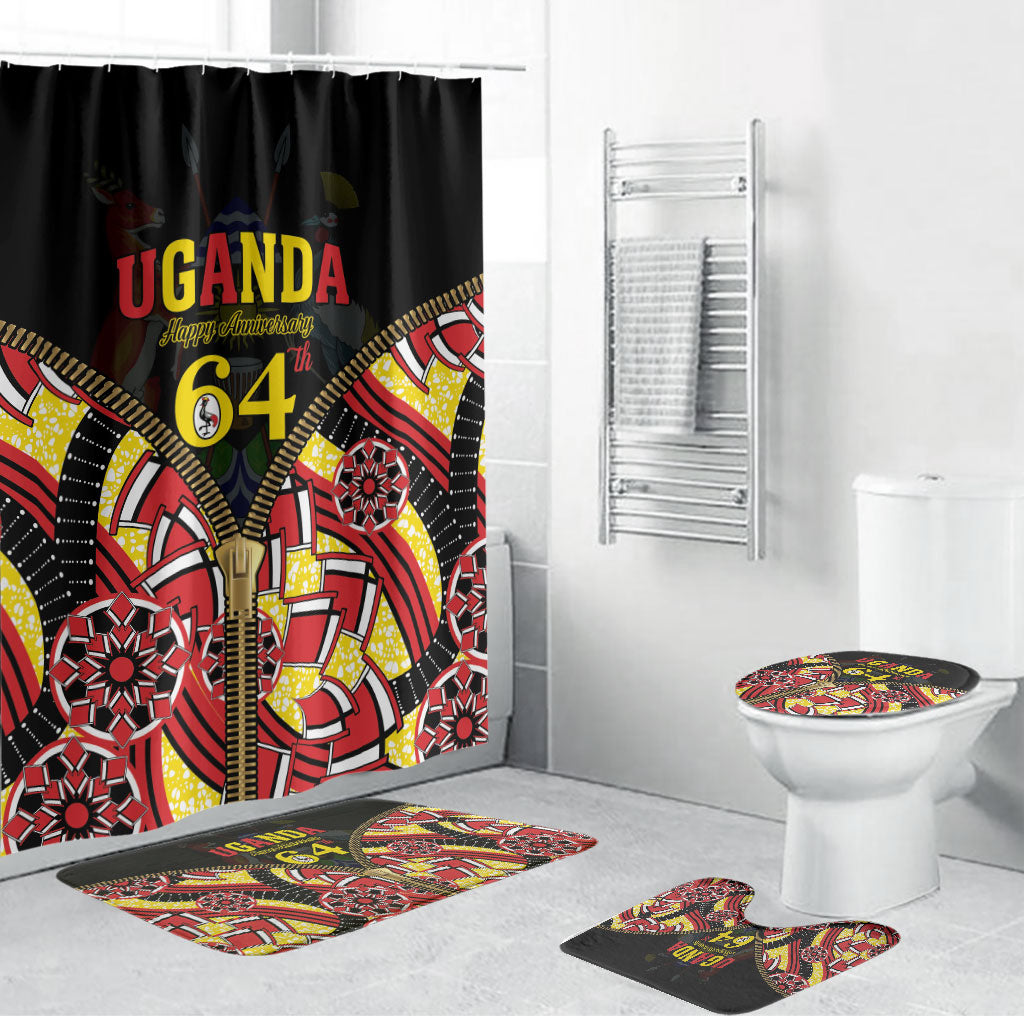 Uganda 64th Anniversary Bathroom Set Happy Independence Day