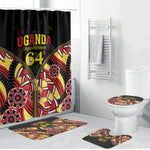 Uganda 64th Anniversary Bathroom Set Happy Independence Day