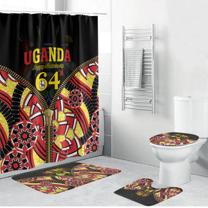 Uganda 64th Anniversary Bathroom Set Happy Independence Day