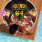 Uganda 64th Anniversary Beach Blanket Happy Independence Day