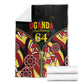 Uganda 64th Anniversary Blanket Happy Independence Day