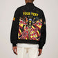 Personalised Uganda 64th Anniversary Bomber Jacket Happy Independence Day
