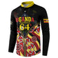 Personalised Uganda 64th Anniversary Button Sweatshirt Happy Independence Day