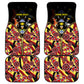 Personalised Uganda 64th Anniversary Car Mats Happy Independence Day