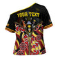 Personalised Uganda 64th Anniversary Cross Shoulder Shirt Happy Independence Day