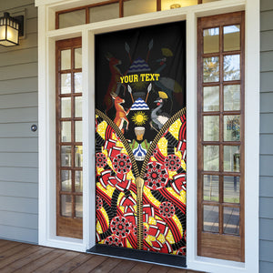 Personalised Uganda 64th Anniversary Door Cover Happy Independence Day
