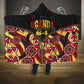 Uganda 64th Anniversary Hooded Blanket Happy Independence Day