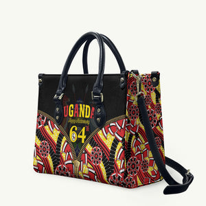 Uganda 64th Anniversary Leather Bag Happy Independence Day