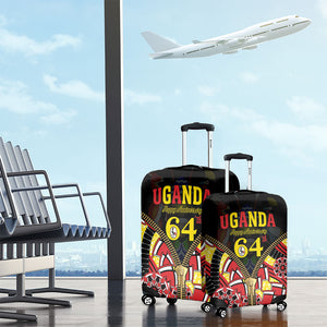 Uganda 64th Anniversary Luggage Cover Happy Independence Day