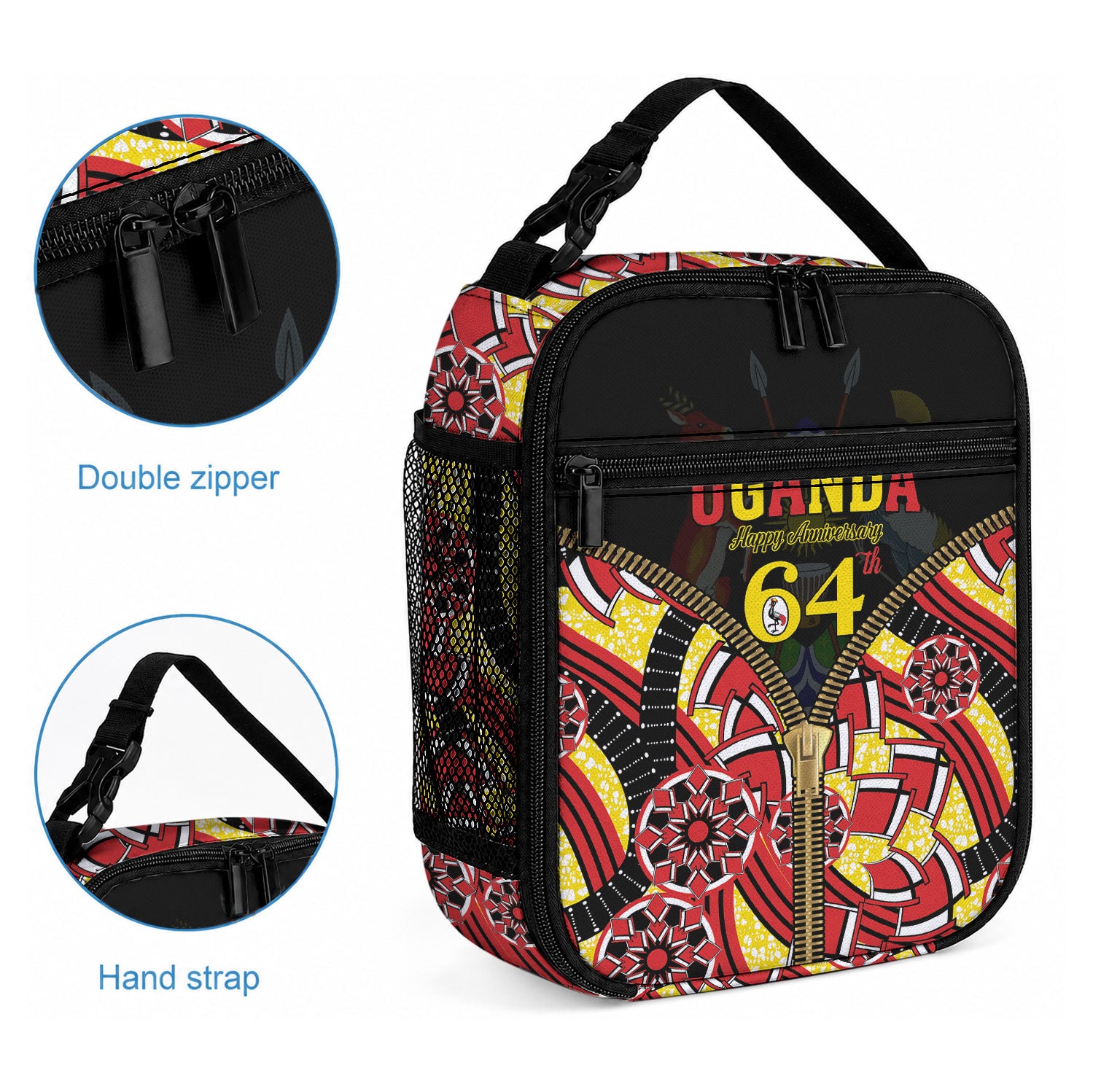 Uganda 64th Anniversary Lunch Bag Happy Independence Day