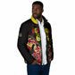 Personalised Uganda 64th Anniversary Padded Jacket Happy Independence Day