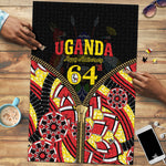 Uganda 64th Anniversary Puzzle Happy Independence Day