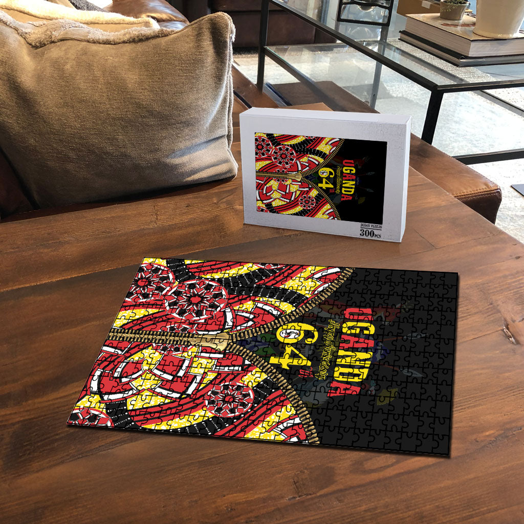 Uganda 64th Anniversary Puzzle Happy Independence Day