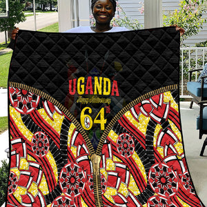Uganda 64th Anniversary Quilt Happy Independence Day