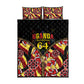 Uganda 64th Anniversary Quilt Bed Set Happy Independence Day