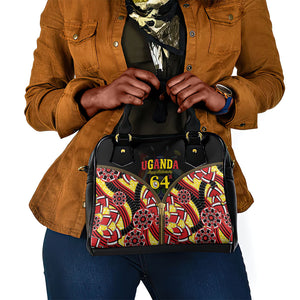 Uganda 64th Anniversary Shoulder Handbag Happy Independence Day