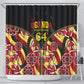 Uganda 64th Anniversary Shower Curtain Happy Independence Day