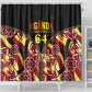 Uganda 64th Anniversary Shower Curtain Happy Independence Day
