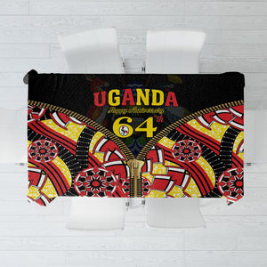 Uganda 64th Anniversary Tablecloth Happy Independence Day
