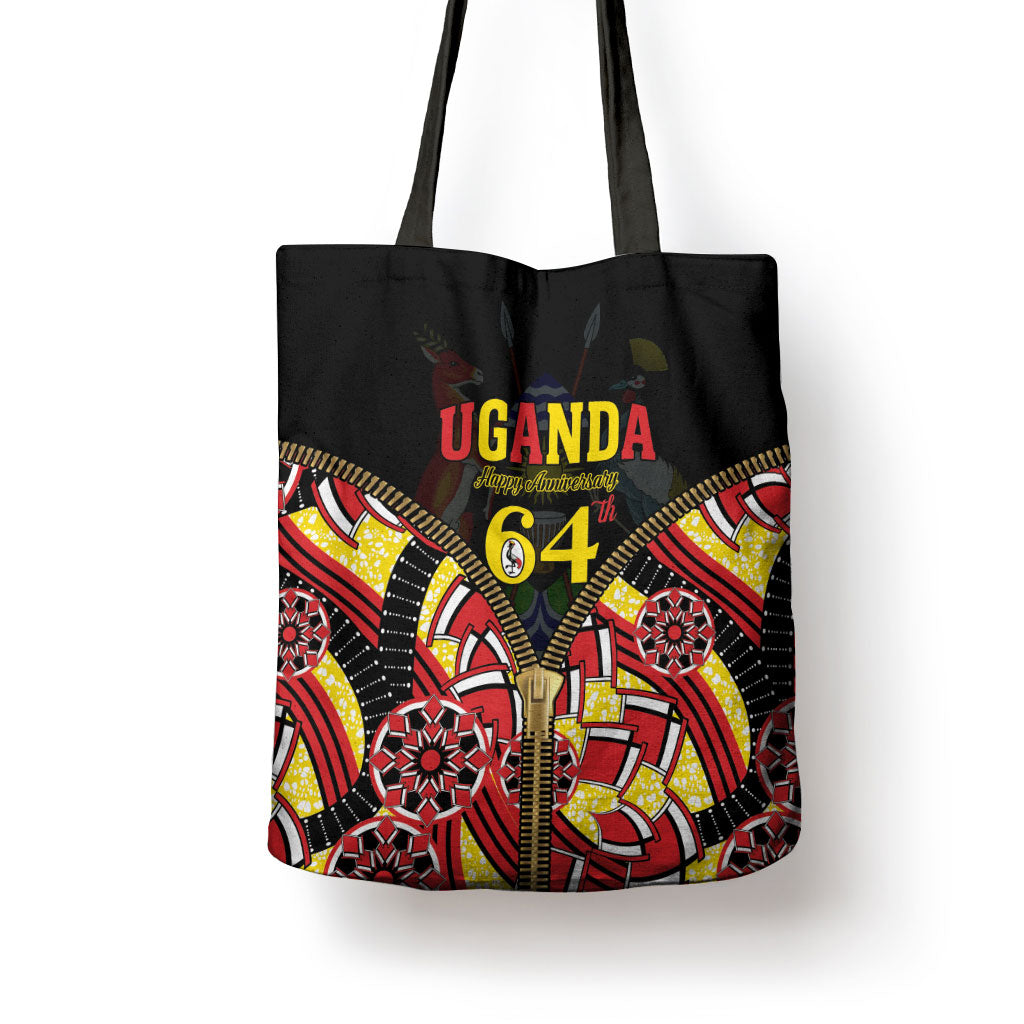 Uganda 64th Anniversary Tote Bag Happy Independence Day