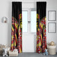 Uganda 64th Anniversary Window Curtain Happy Independence Day