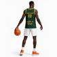 Custom South Africa Rugby Basketball Jersey - Stronger Together, Stronger Forever, Bokke World Cup - African Pride